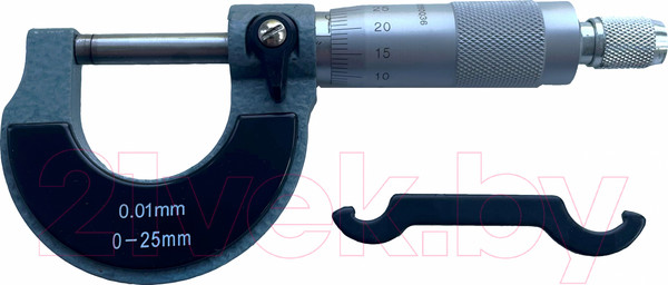 Изображение товара Микрометр Shanghai Instrument МК-25 (0-25мм)