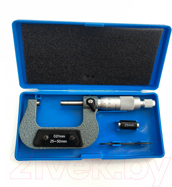 Изображение товара Микрометр Shanghai Instrument МК-50 (0-50мм)