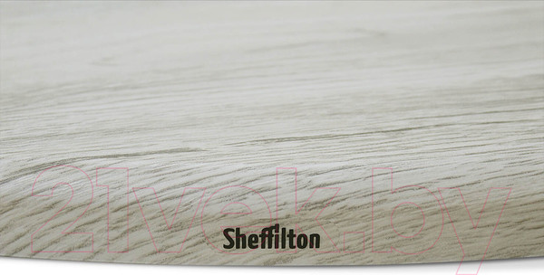 Изображение товара Обеденный стол Sheffilton SHT-TU2-1/90 МДФ (медный металлик/дуб верона белый)