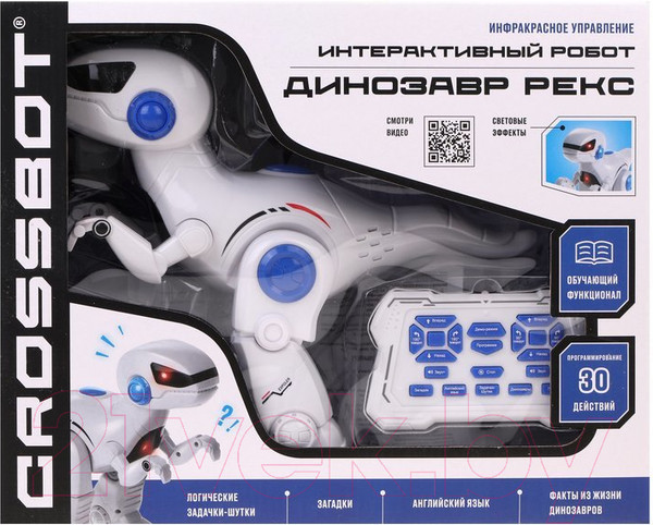 Изображение товара Игрушка на пульте управления Crossbot Динозавр / 870701