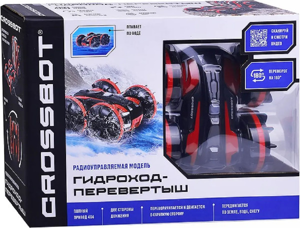 Изображение товара Радиоуправляемая игрушка Crossbot Гидроход-перевертыш / 870742