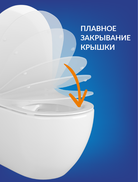 Изображение товара Унитаз подвесной с инсталляцией Cersanit Parva CO DPL EO / 64229