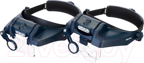 Изображение товара Лупа-очки Levenhuk С аккумулятором Discovery Crafts DHR 20 / D78383