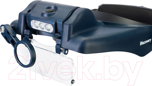 Изображение товара Лупа-очки Levenhuk С аккумулятором Discovery Crafts DHR 10 / D78382