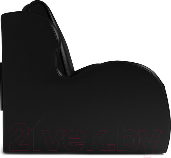 Изображение товара Диван Mebel-Ars Атлант 140 (кожзам черный)