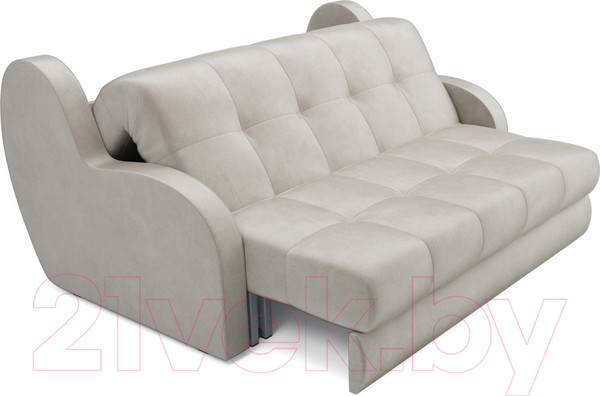 Изображение товара Диван Mebel-Ars Аккордеон Барон (бархат бежевый Star Velvet 6 Light Beige)