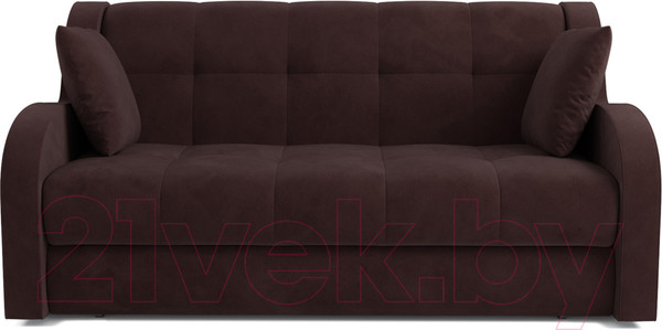 Изображение товара Диван Mebel-Ars Аккордеон Барон (велюр шоколад HB-178 16)