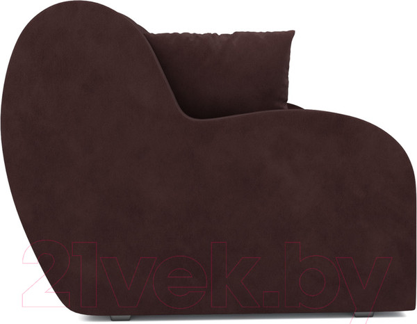 Изображение товара Диван Mebel-Ars Аккордеон Барон (велюр шоколад HB-178 16)
