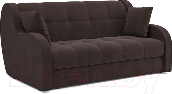Изображение товара Диван Mebel-Ars Аккордеон Барон (коричневый кордрой)