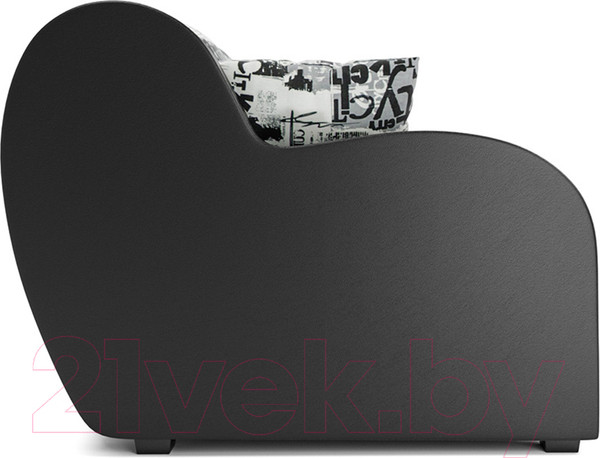 Изображение товара Диван Mebel-Ars Аккордеон Барон (газета)