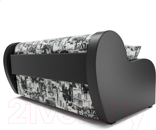 Изображение товара Диван Mebel-Ars Аккордеон Барон (газета)