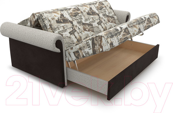 Изображение товара Диван Mebel-Ars Аккордеон Лотос 120