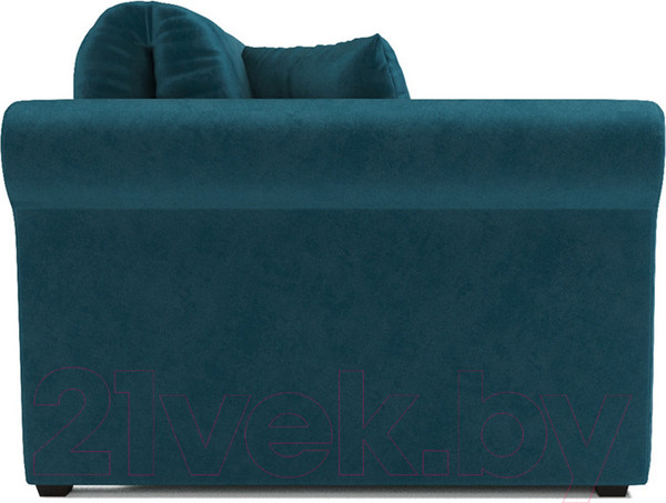 Изображение товара Диван Mebel-Ars Гранд (бархат сине-зеленый/Star Velvet 43 Black Green)