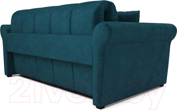 Изображение товара Диван Mebel-Ars Гранд (бархат сине-зеленый/Star Velvet 43 Black Green)