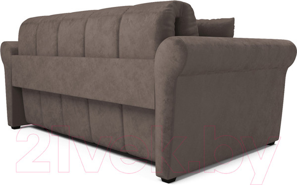 Изображение товара Диван Mebel-Ars Гранд (бархат серо-шоколадный/Star Velvet 60 Cofee)