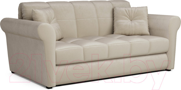 Изображение товара Диван Mebel-Ars Гранд (бархат бежевый Star Velvet 6 Light Beige)