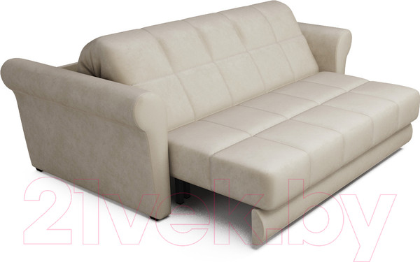 Изображение товара Диван Mebel-Ars Гранд (бархат бежевый Star Velvet 6 Light Beige)