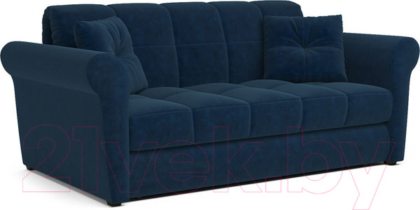 Изображение товара Диван Mebel-Ars Гранд (темно-синий Luna 034)