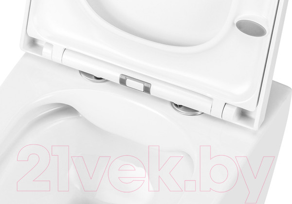 Изображение товара Унитаз подвесной Uptrend Gravis Rimless TR2216 (с сиденьем)