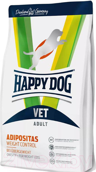 Изображение товара Сухой ветеринарный корм для собак Happy Dog Vet Adipositas Adult / 61029 (4кг)