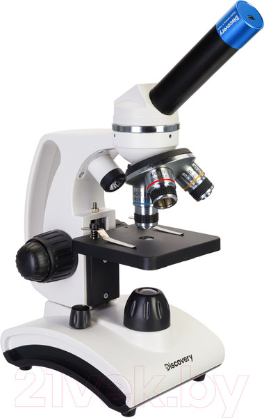 Изображение товара Микроскоп цифровой Levenhuk Discovery Femto Polar с книгой / D77986 