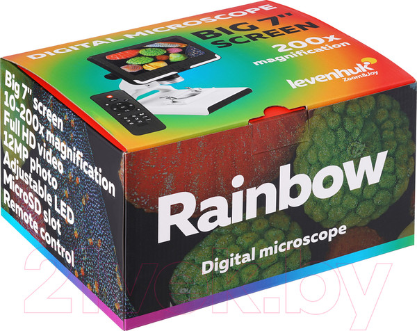 Изображение товара Микроскоп цифровой Levenhuk Rainbow DM700 LCD / D76825 