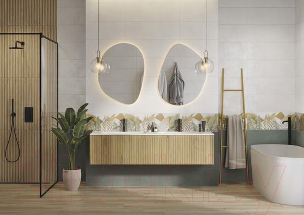 Изображение товара Зеркало Cersanit Eclipse Smart 76x90 / 64152 (с подсветкой, органик)