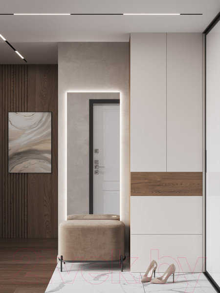 Изображение товара Зеркало Cersanit Eclipse Smart 60x145 / 64155 (с подсветкой)