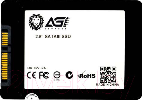 Изображение товара SSD диск AGI AI138 256GB (AGI256G06AI138)
