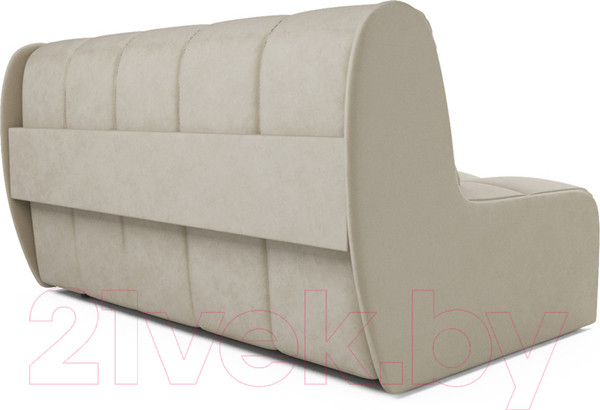 Изображение товара Диван Mebel-Ars Аккордеон Барон №2 (бархат бежевый Star Velvet 6 Light Beige)