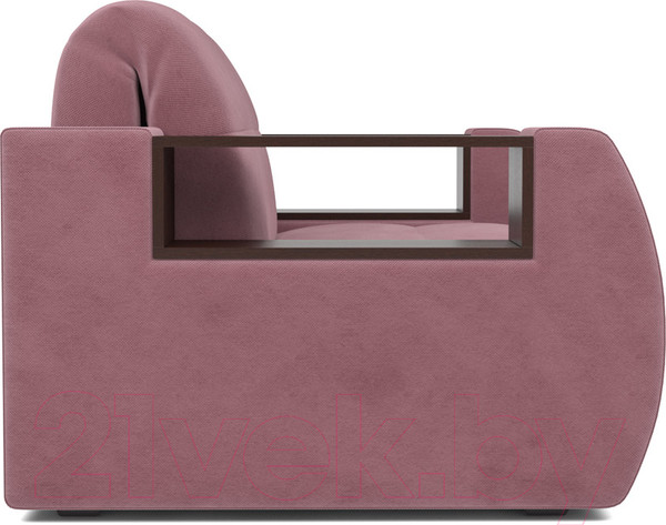 Изображение товара Кресло-кровать Mebel-Ars Аккордеон Барон №3 (велюр пудра НВ-178 18)