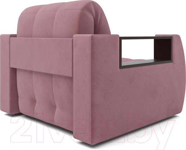 Изображение товара Кресло-кровать Mebel-Ars Аккордеон Барон №3 (велюр пудра НВ-178 18)