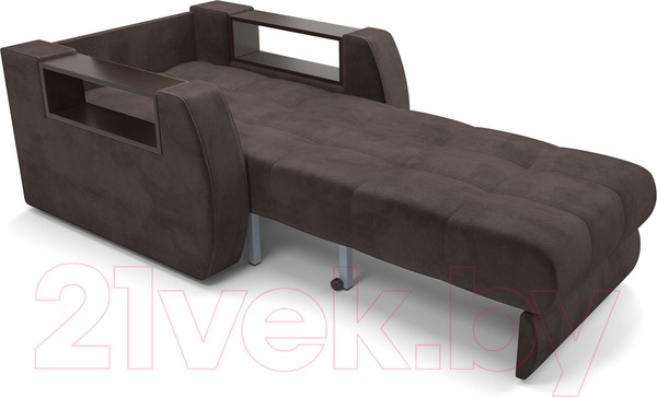 Изображение товара Кресло-кровать Mebel-Ars Аккордеон Барон №3 (коричневый кордрой)