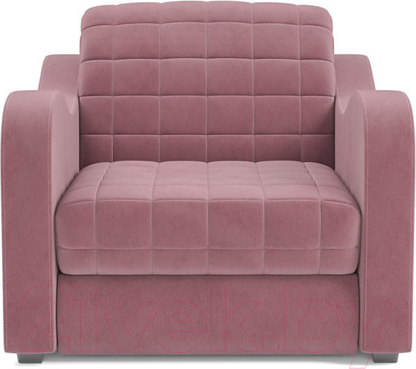 Изображение товара Кресло-кровать Mebel-Ars Аккордеон Барон №4 (велюр пудра НВ-178 18)