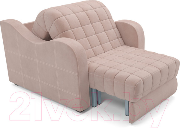 Изображение товара Кресло-кровать Mebel-Ars Аккордеон Барон №4 (бежевый кордрой)