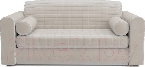 Изображение товара Диван Mebel-Ars Аккордеон Барон №5 (бархат бежевый Star Velvet 6 Light Beige)