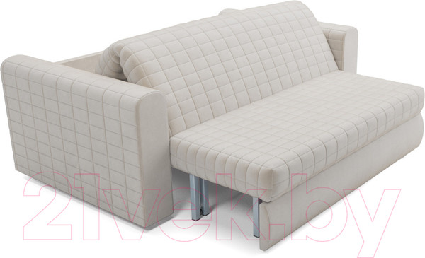 Изображение товара Диван Mebel-Ars Аккордеон Барон №5 (бархат бежевый Star Velvet 6 Light Beige)