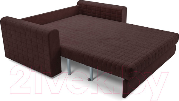 Изображение товара Диван Mebel-Ars Аккордеон Барон №5 (велюр шоколад HB-178 16)