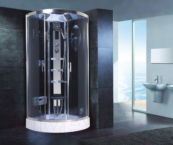 Изображение товара Душевая кабина Niagara NG-902-01 100x100x220 (тонированное стекло)