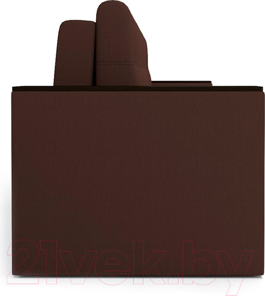 Изображение товара Диван Mebel-Ars Еврокнижка Атланта (рогожка шоколад)