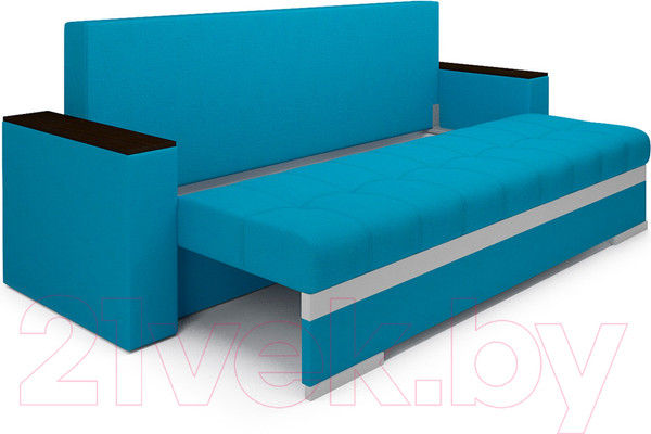 Изображение товара Диван Mebel-Ars Еврокнижка Атланта (синий)