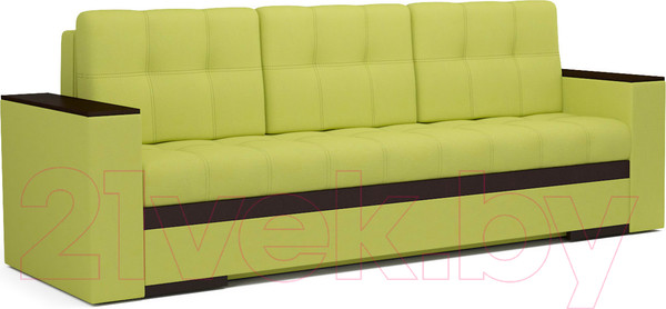 Изображение товара Диван Mebel-Ars Еврокнижка Атланта (зеленый)