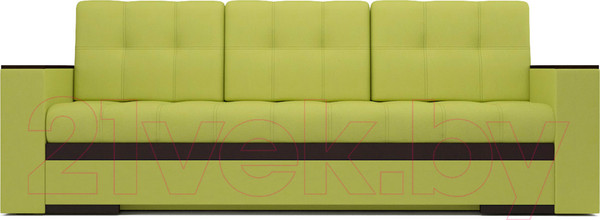 Изображение товара Диван Mebel-Ars Еврокнижка Атланта (зеленый)