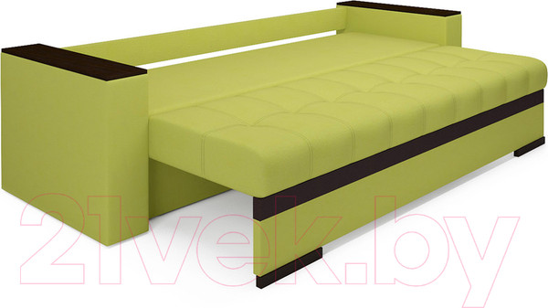 Изображение товара Диван Mebel-Ars Еврокнижка Атланта (зеленый)