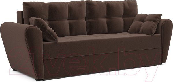 Изображение товара Диван Mebel-Ars Амстердам (кордрой коричневый)