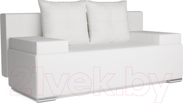 Изображение товара Диван Mebel-Ars Мадейра (экокожа белая)