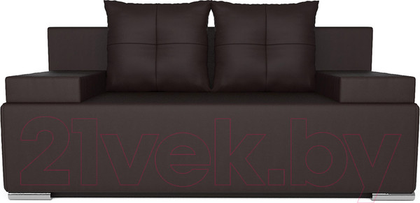 Изображение товара Диван Mebel-Ars Мадейра (экокожа шоколад)