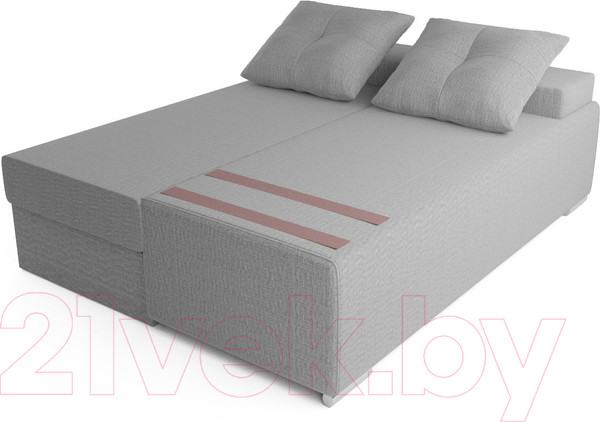 Изображение товара Диван Mebel-Ars Мадейра (рогожка серая)