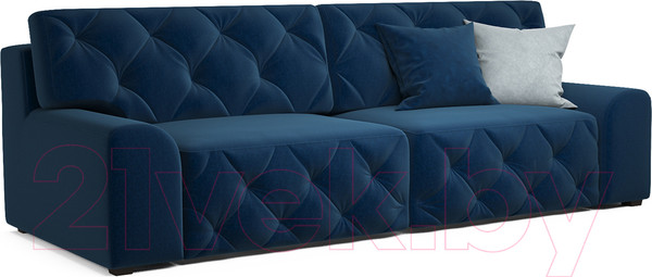 Изображение товара Диван Mebel-Ars Милан (темно-синий Luna 034)