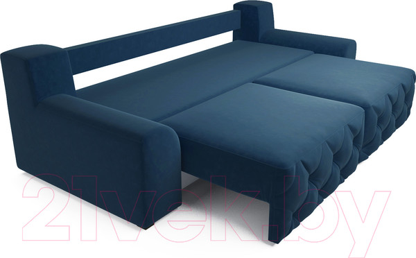 Изображение товара Диван Mebel-Ars Милан (темно-синий Luna 034)
